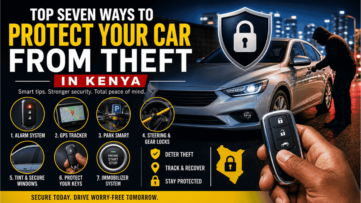 Top 7 Ways to Protect Your Car from Theft in Kenya Top 7 Ways to Protect Your Car from Theft in Kenya